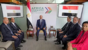 السيسي في قمة أفريقيا - فرنسا 1