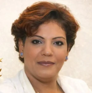 منال العيسوي رئيس مجلس أمناء المؤسسة الخضراء