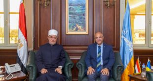 IMG 20260506 WA0009 محافظ الإسكندرية ومفتي الجمهورية يبحثان تعزيز التعاون المشترك وخدمة قضايا المجتمع