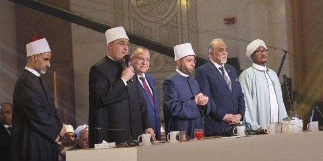 IMG 20260510 WA0015 مفتي الجمهورية يشارك في ختام مسابقة “دوري النجباء" بمسجد مصر بالعاصمة الجديدة
