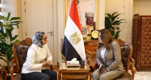 IMG 20260514 WA0011 منال عوض وحنان مجدي تتابعان الملفات الخدمية والمشروعات التنموية بالوادي الجديد 