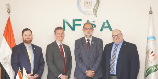 IMG 20260514 WA0013 الهوبي ومدير الشؤون الزراعية بمكتب الممثل التجاري بالولايات المتحدة يبحثان تعزيز التعاون المشترك