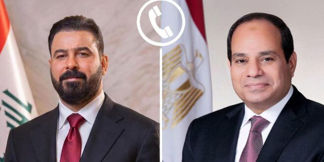 IMG 20260517 WA0016 في اتصال هاتفي الرئيس السيسي يؤكد على دعم مصر للعراق