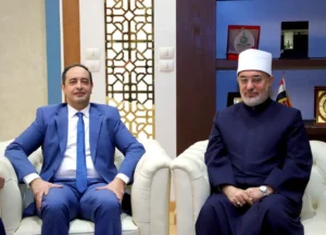 مفتي الجمهورية يلتقي وفد صندوق مكافحة الإدمان