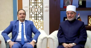 مفتي الجمهورية يلتقي وفد صندوق مكافحة الإدمان