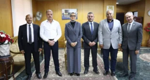 WhatsApp Image 2026 05 06 at 5.23.18 PM محافظ الوادي الجديد تبحث مع "تربل إم" التوسع في مشروعات الطاقة الخضراء والغابات الشجرية بالفرافرة
