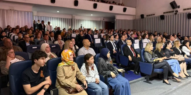 السفارة الروسية بالقاهرة تحتفل بعيد النصر