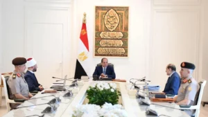 الرئيس يجتمع بوزير الأوقاف