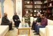 كاهن الكنيسة السريانية يهنئ المفتي بعيد الأضحى