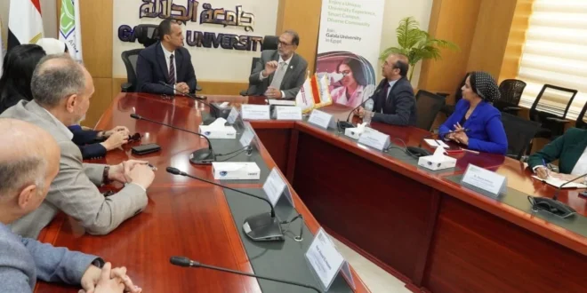 WhatsApp Image 2026 05 18 at 4.01.11 PM رئيس الهيئة القومية لسلامة الغذاء ورئيس جامعة الجلالة يبحثان تعزيز التعاون المشترك