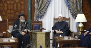 شيخ الأزهر مع البابا تواضروس الثاني