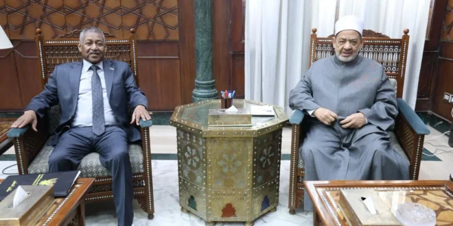 شيخ الأزهر يستقبل السفير السوداني