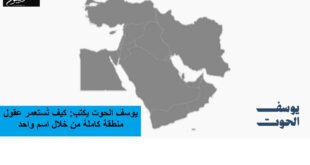 يوسف الحوت يكتب: الشرق الأوسط… كيف تستعمر عقول منطقة كاملة من خلال اسم واحد.