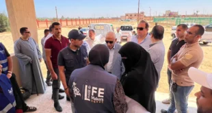 صناع الحياة تستقبل مصابي غزة