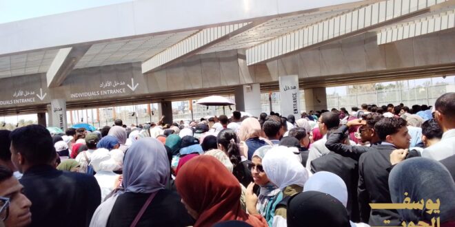 IMG 20260619 WA0016 سوء تنظيم وتكدس وحالات إغماء في فعالية START 2026 (Start Hub) بالمتحف المصري الكبير