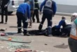 حادث على طريق مطار الأقصر