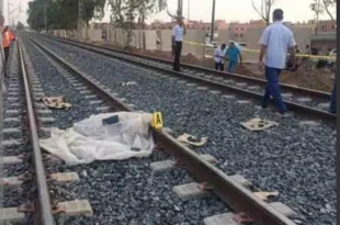 مصرع شاب تحت عجلات القطار
