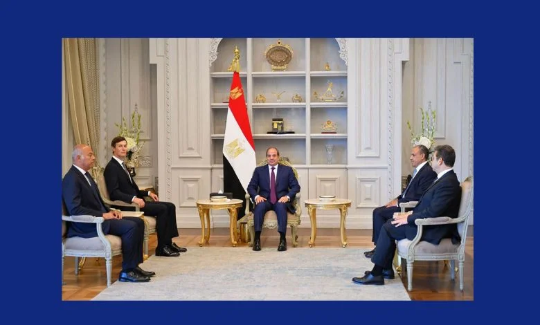 الرئيس السيسي يستقبل كوشنر