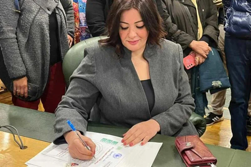 إيمان عوف عضو مجلس نقابة الصحفيين