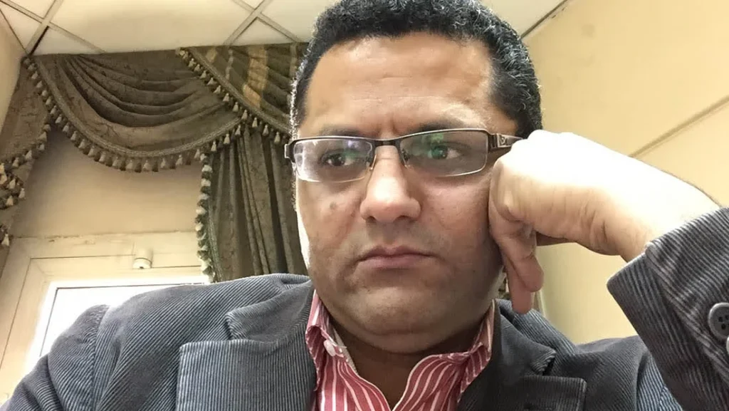 نقيب الصحفيين خالد البلشي