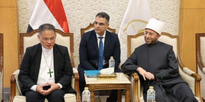 88 وزير الأوقاف يفتتح البرنامج المصري–الفلبيني للقيادات الدينية للحوار ويلتقي رئيس مجلس الأساقفة الكاثوليك بالفلبين