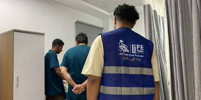 صناع الحياة في موقع حادث طريق الدواويس