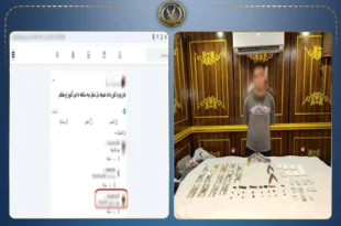 ضبط المتهم بالترويج للمخدرات عبر الإنترنت