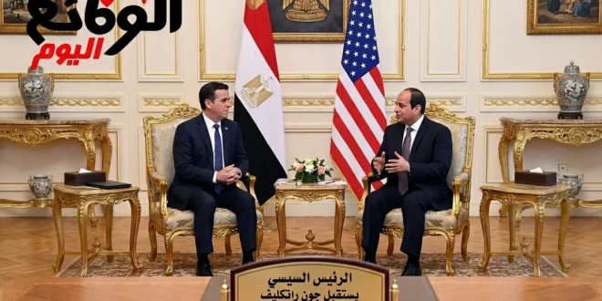الرئيس السيسي يستقبل مدير وكالة الاستخبارات المركزية الأمريكية