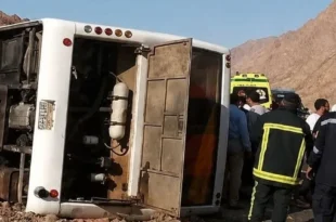 حادث انقلاب أتوبيس نويبع