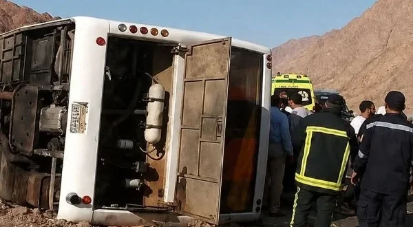 حادث انقلاب أتوبيس نويبع