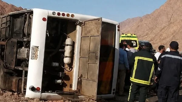 حادث انقلاب أتوبيس نويبع
