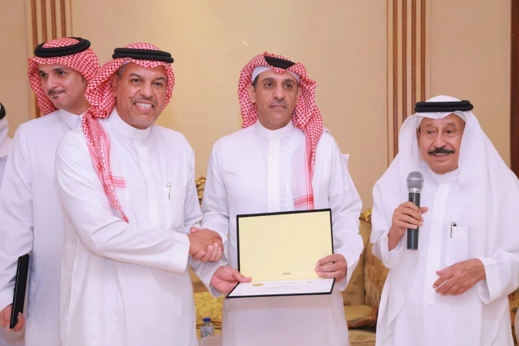 تكريم الدكتور إبراهيم الشيخي